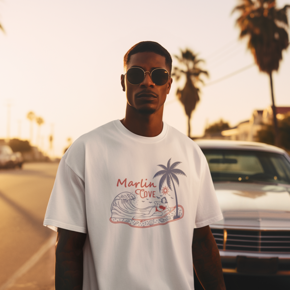 Oversized Tee | Marlin Cove